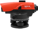Auto līmeņa 32x IP66 ar statīvu un mērīšanas stabu, YATO, YT-30551, precizitāte 1.0 mm/30 m, darba diapazons 110 m