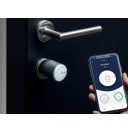 Tedee Pro nutikas ukse lukk Bluetoothi ja Wi-Fi-ga koduturvalisuseks Hõbedane