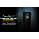 Nitecore EDC31 3500 лм, 380 м, 3800 мАч, LED, перезаряжаемый, черный, выключатель света, IP68, 100 г