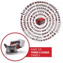 Einhell Juhtmeta seinapink TP-MA 36/30 Li BL-Solo 4350800, 36V, 1500W, 2x125mm l&otilde;ikekettad, harjadeta mootor