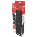 Emos &Uuml;levoolu kaitse P54252, 3 m, 1800 J, 8 &times; 2P + PE, 3680 W, 16 A, EMI/RFI filter, laste kaitse