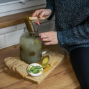 Ø100 twist-off dangtelis, agurkų mišinys - 10 vnt BROWIN 136813, 10.4x10.4x1.4 cm, 22 g