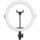 Agfa Photo Ring Light telefoniholderiga ARL11, 120 LED, 11 tolli, USB, 10-100% heledus, 1 telefoniadapter