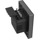Sonoff nutikas WiFi seinaklapp M5-2C-80, 2 kanalit, 100-240V, grafiit, eWeLink, nuprogrammeeritav nupp, h&auml;&auml;le juhtimine