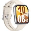 Huawei Watch FIT 4, viedais pulkstenis, 55020EYL, 1,82 collas, 480 x 408 pikseļi, ūdensizturīgs, balts, Bluetooth, NFC, GPS
