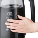 Eldom elektrinis virdulys C530, 1.7 L, 2200 W, juodas, skaidrus, 220-240 V, 50-60 Hz, bevielis, filtravimas