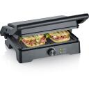 Severin Kontaktgrill KG 2391, 1800W, 230&deg;C, 2 positsiooni, 280x170mm, mitte kleepuv pind, reguleeritav termostaat