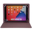 Rivacase Tahvelarvuti Korpus 3147BURGUNDYRED, 10.5", PU nahk, 3 seismoodulit, universaalne, statiiv