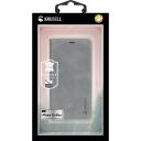 Krusell Sunne 4 Card FolioWallet 61505, 16,5cm, hall, 4 kaardi pesa, kriimustuskaitse, tolmu eest kaitstud