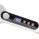 Adler Juuste sirgendaja AD 2325, 150&deg;C, 210&deg;C, 7 temperatuuri seadistust, 120W, LCD ekraan, valge