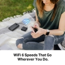AX3000 Wi-Fi 6 портативный маршрутизатор, TP-Link, TL-WR3002X, 2402/574 Mbit/s, 1&times; Gigabit LAN порт