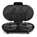 Tristar | Waffle maker | WF-2120 | 1200 W | Number of pastry 10 | Heart shaped | Black