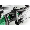 Bezvadu galda zāģis, HIKOKI, C3610DRJW4Z, 36 V, 254 mm, bezsuku motors, ātra bremzē&scaron;ana, liela darba virsma.