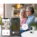 Ezviz H7C CS-H7c-44WF-W2 Siseruumide Kahe Objektiiviga 4MP 2K Nutikas Pööratav 360° Kaamera MicroSD / Öönägemine Valge