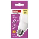 Emos LED lemputė Classic A60 ZQ5E41, 7 W, 806 lm, 220-240 V~, 50/60 Hz, 30 000 valandų, E27, &scaron;ilta balta