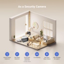 Ezviz RS20 Pro CS-RS20-PRO-PGA2 Nutikas Tolmuimeja Märgpuhastuse ja AI Kaameraga, 7200Pa Võimsus, Isepesuv Alus Valge