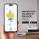 Умный премиальный робот-пылесос с пылесборником 2-in-1 уборка и пылевой контейнер 4000Па аккумулятор 3200mAh белый ARC0006S Aeno