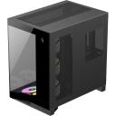 Gamemax Korpus NEX C56 BK, 7, ATX, 2xUSB 3.2 Gen 1, 1xUSB-C 3.2 Gen 2, 1x k&otilde;rvaklapid, 4 sisemist pesa