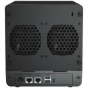 Synology NAS система DS423, Realtek RTD1619B, 2 RJ45, 2 USB 3.2, 2 ГБ памяти, EXT4, 4 отсека для дисков, 32.41 Вт