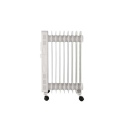 Alyvos radiatorius, 2000 W galios, su trimis šildymo lygiais Baltas NY2009-22M Midea