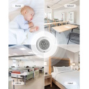 Ezviz T51C CS-T51C Viedā Mājas Temperatūras un Mitruma Sensors 1.8'' Liels LCD A3 Vārtiem Balts