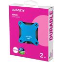 Adata SSD disks SD620-2TCBL, 2TB, 520 MB/s, 460 MB/s, USB 3.2 Gen 2, 5-50 &deg;C, saderīgs ar Windows, Mac, Android