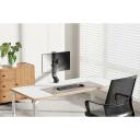 Neomounts настенный кронштейн FPMA-D860BLACK, 10-32", 8 кг, VESA 75x75/100x100, регулировка высоты, черный