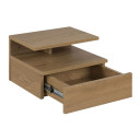 Naktsskapītis ASHLAN ozols AC74225 Allit