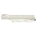 Lestar Pārsprieguma aizsargs LX 810 1966004079, 8 ligzdas, 1,5m, 230V, 10A, pelēks, slēdzis, aizsardzība pret pārslodzi