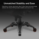 Gaming chair with ergonomic design adjustable armrests and high backrest CGR-Armor EVO Black-Orange COUGAR