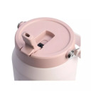 Termopudele ar salmiņu Stanley The IceFlow Flip Straw 2.0 Jug 2813085051 1.9L gaiši rozā