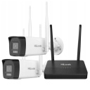 IKS-2044BH Easylink Wi-Fi 6 Bezvadu Video Komplekts 4MP 2x Bullet Kamera + WiFi NVS HiLook IKS-2044BH-PH/W