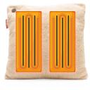 Bodi-Tek Apsildāms komforta spilvens BT-CSHT2-W-BG-PB10, 45 x 45 cm, 3 siltuma iestatījumi, bezvadu, mazgājams