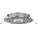 Emos LED prožektor SIMMI ZD3221, 5 W, 450 lm, 230 V, 35 mA, 110&deg;, 3000 K, IP20, alumiinium, poleeritud nikli