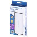 Esperanza Radium akumulators EMP106WE, 8000 mAh, 5 V, 1,5 A, 2 A, 3 ierīces, Micro-USB, pelēks, balts