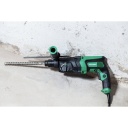Rotācijas āmurs SDS-Plus HIKOKI DH26PB2WSZ, 830 W, 2 režīmi, 2.9 J, 3.4-26 mm urbšanas diametrs