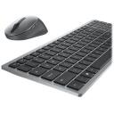 Dell Klaviatūra un pele KM7120W 580-AIWM, bezvadu, Bluetooth 5.0, 7 taustiņi, AA akumulators, Titan pelēks