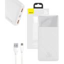 Baseus Bipow plan&scaron;etdatorius PPBD050502, 10000mAh, 20W, 2xUSB-A, USB-C, polimerų ličio akumuliatorius, ekranas