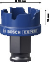 Karbīda caurumzāģis Carbide Sheet Metal 32mm, Urbjma&scaron;īnām/skrūvgriežiem, triecienurbjma&scaron;īnām/triecienskrūvgriežiem EXPERT SHEET METAL PC PLUS CAURUMZĀĢIS, 2608900497, BOSCH