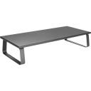 Logilink Galda monitora statīvs BP0065, 600 x 260 x 120 mm, 20 kg, melns, cietas tērauda kājas, pretslīdes spilventiņi