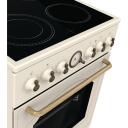 Gorenje Keraamiline GECS5B70CLI, 70L, 220-240V, 4 p&otilde;letit, elektriline ahi, ilma katteeta, kreemjas