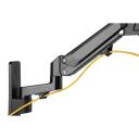 Digitus monitori seinakinnitus DA-90428, 1xLCD, 43'', 23kg, kallutus -5&deg;/+15&deg;, p&ouml;&ouml;ramine -90&deg;/+90&deg;, VESA 75x75/100x100