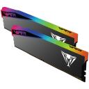 Patriot память DIMM VEUR532G6028K 32GB DDR5-6000, 2 x 16GB, CAS 28, RGB подсветка, XMP 3.0, EXPO