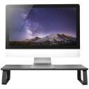 Logilink Galda monitora statīvs BP0065, 600 x 260 x 120 mm, 20 kg, melns, cietas tērauda kājas, pretslīdes spilventiņi