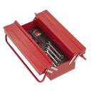 Смешанный набор инструментов 67 шт., KREATOR, KRT951017, прочный металлический ящик