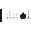 Tcl телевизор 115C7K 115" 4K Ultra HD, QD-Mini LED, 3000 cd/m&sup2;, 144Hz, Smart TV, Dolby Vision IQ, Onkyo 4.2.2
