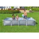 Bestway Bassein Raam STEEL PRO 7347430, 366 cm x 201 cm x 66 cm, 4000 l, TriTech materjal, korrosioonikaitse