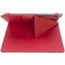 Rivacase чехол для планшета 3137RED, 10.1", искусственная кожа, вес 330g, красный, тип фолио, совместим с Acer, Apple, Asus