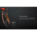 Gaming chair with 4D adjustable armrests ergonomic backrest and headrest 135 kg maximum load Terminator Black-Orange CGR-TER COUGAR