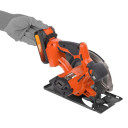 Akumulatora ripzāģis 20V, Ø165mm, POWDP25200 POWERPLUS